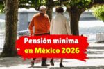 Pensión mínima en México 2026 relación directa con el incremento del salario mínimo